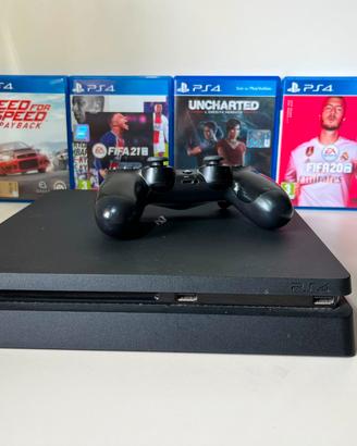 Playstation 4+ joystick+ 4giochi