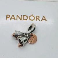 Pandora charm campane nuziali "Just Married"