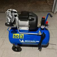 Compressore bicilindrico michelin 50lt