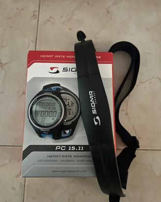 SIGMA Sport  PC 15.11  con cardiofrequenzimentro