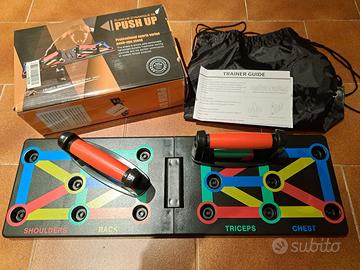 Pedana supporto pieghevole - flessioni push plank