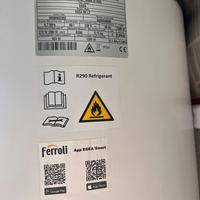 Ferroli scaldabagno a pompa di calore Egea Tech LT