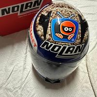 Casco moto Nolan, replica grafica Roccoli