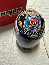 Casco moto Nolan, replica grafica Roccoli