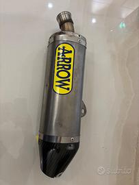 Terminale di scarico Arrow titanio