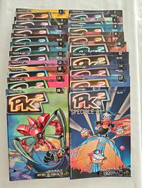 Pk2 collezione completa da 1 a 18 + speciale 01