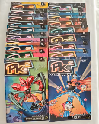 Pk2 collezione completa da 1 a 18 + speciale 01