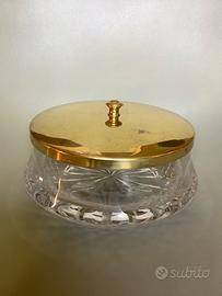 Ciotola portaoggetti vintage cristallo