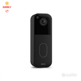 Blink Video Doorbell SIGILLATA 1440p HD Alexa WiFi