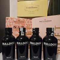 Gin vuoti bulldog 4 pezzi 