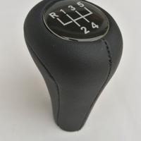 Pomello BMW 5 marce pelle nera