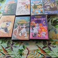 DVD + VHS  cartoni animati