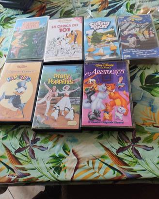 DVD + VHS  cartoni animati