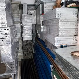 scaffalature scaffali bullone e incastro usati 