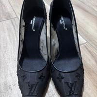Scarpe Louis Vuitton gala nere