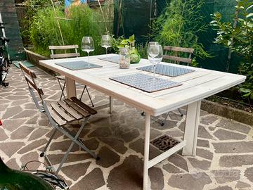 Tavolo 4/6 posti GIARDINO TERRAZZO ESTERNO Legno