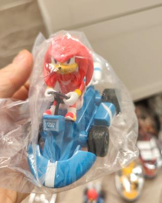 Knuckles kart carica a molla pull-back 