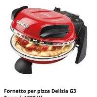 Forno Pizza delizia a conchiglia G3 Ferrari