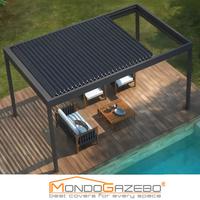 Pergola bioclimatica impacchettabile retrattile