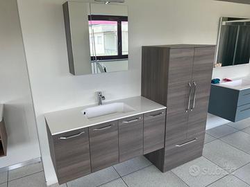 MOBILE PER LAVANDERIA CON LAVABO INTEGRATO