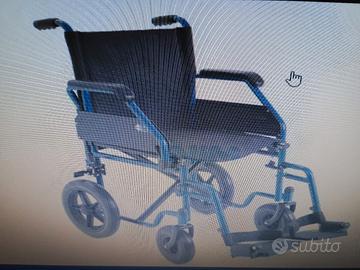 Sedia a Rotelle Pieghevole 