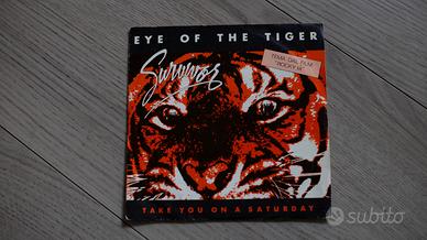 vinile 45 giri Eye of the Tiger dei Survivor