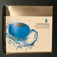 Cassa Impermeabile da doccia con ventosa audio