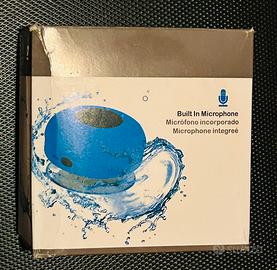 Cassa Impermeabile da doccia con ventosa audio