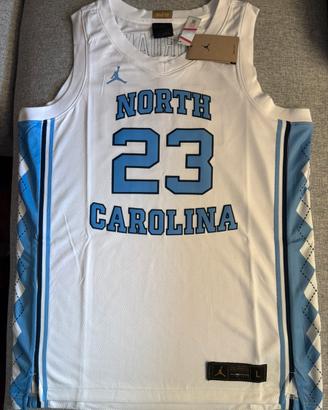 Canotta basket Jordan North Carolina