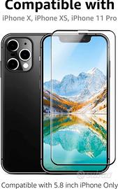 Proreggi schermo vetro iphone X / XS / 11 Pro