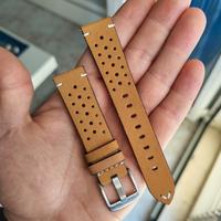 Cinturino senape in similpelle 20 mm per orologio