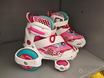 Hudora my first quad pattini a 4 ruote mis 26 29