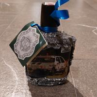 bottiglia pilota rally Miki Biasion