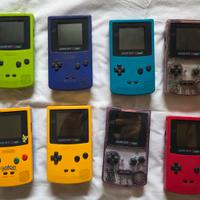 Game Boy Classic, Pocket, Color, Advance, SP.