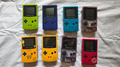 Game Boy Classic, Pocket, Color, Advance, SP.