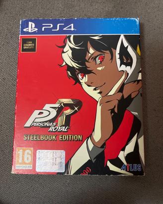 Persona5 steelbook edition ps4