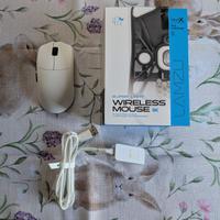 Mouse Gaming Lamzu Maya X 8K Wireless Bianco