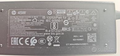 Caricabatteria HP IS 13252 IEC 60950-1 R-41012327