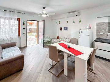 Appartamento con giardino ristrutturato