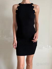 Mini abito Flavio Castellani nero misura S nuovo