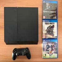 PlayStation 4 + 3 giochi