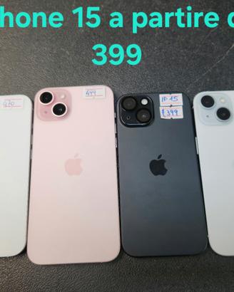 IPHONE 15 A PARTIRE DA 399