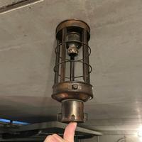 Lampadario lampada a sospensione in rame