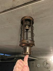 Lampadario lampada a sospensione in rame