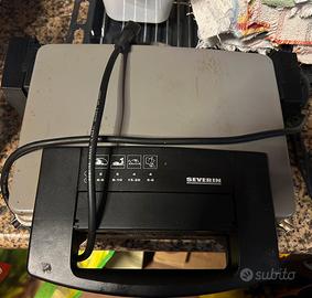 Griglia doppia piastra elettrica Severin