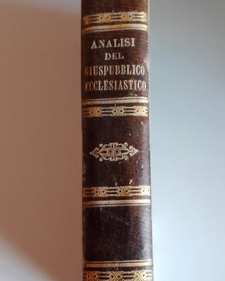Analisi del giuspubblico ecclesiastico 