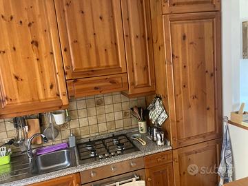 Cucina in legno massello Parete attrezzata  2,70m