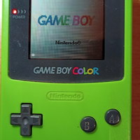 Game boy color verde