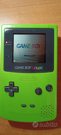 Game boy color verde