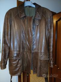 Giacca uomo in vera pelle  Ruffo vintage TG.50